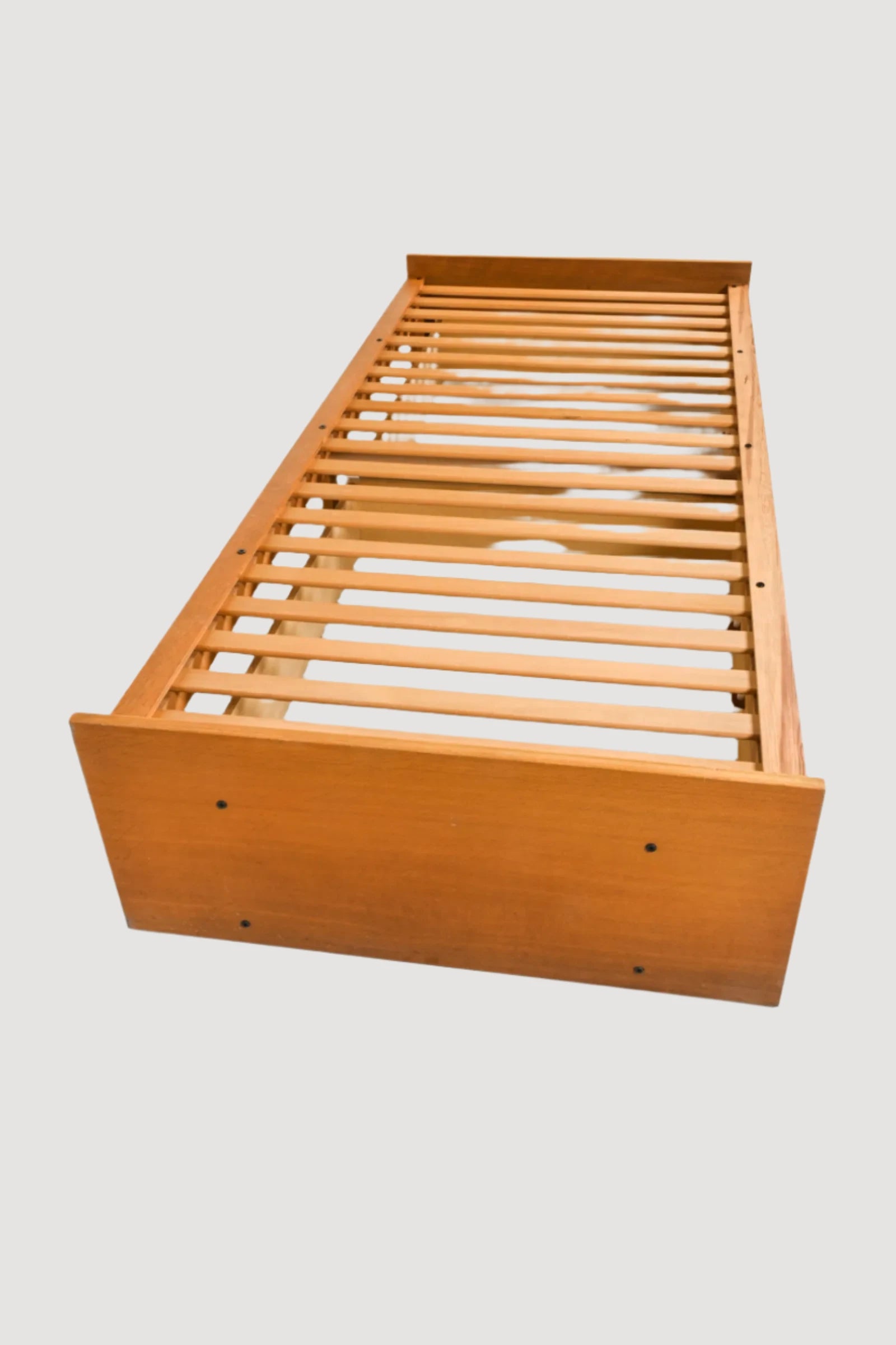 Vintage Scandi Oak Daybed / Trundle Bed In the Manner of Børge Mogensen