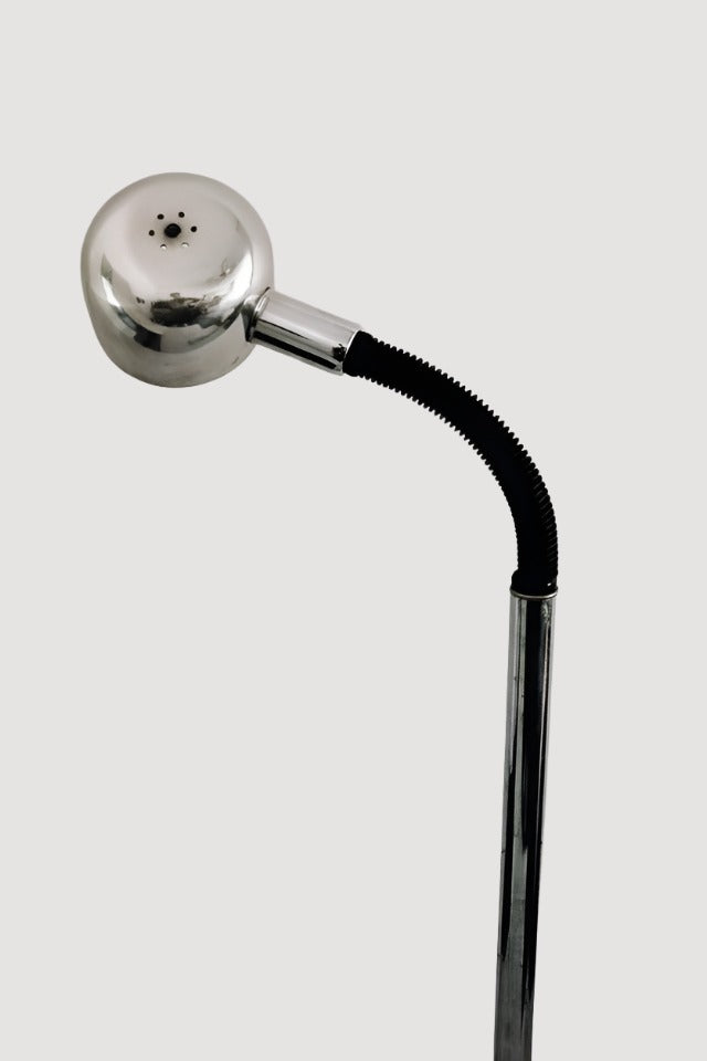 Postmodern Chrome Floor Lamp by Alsy