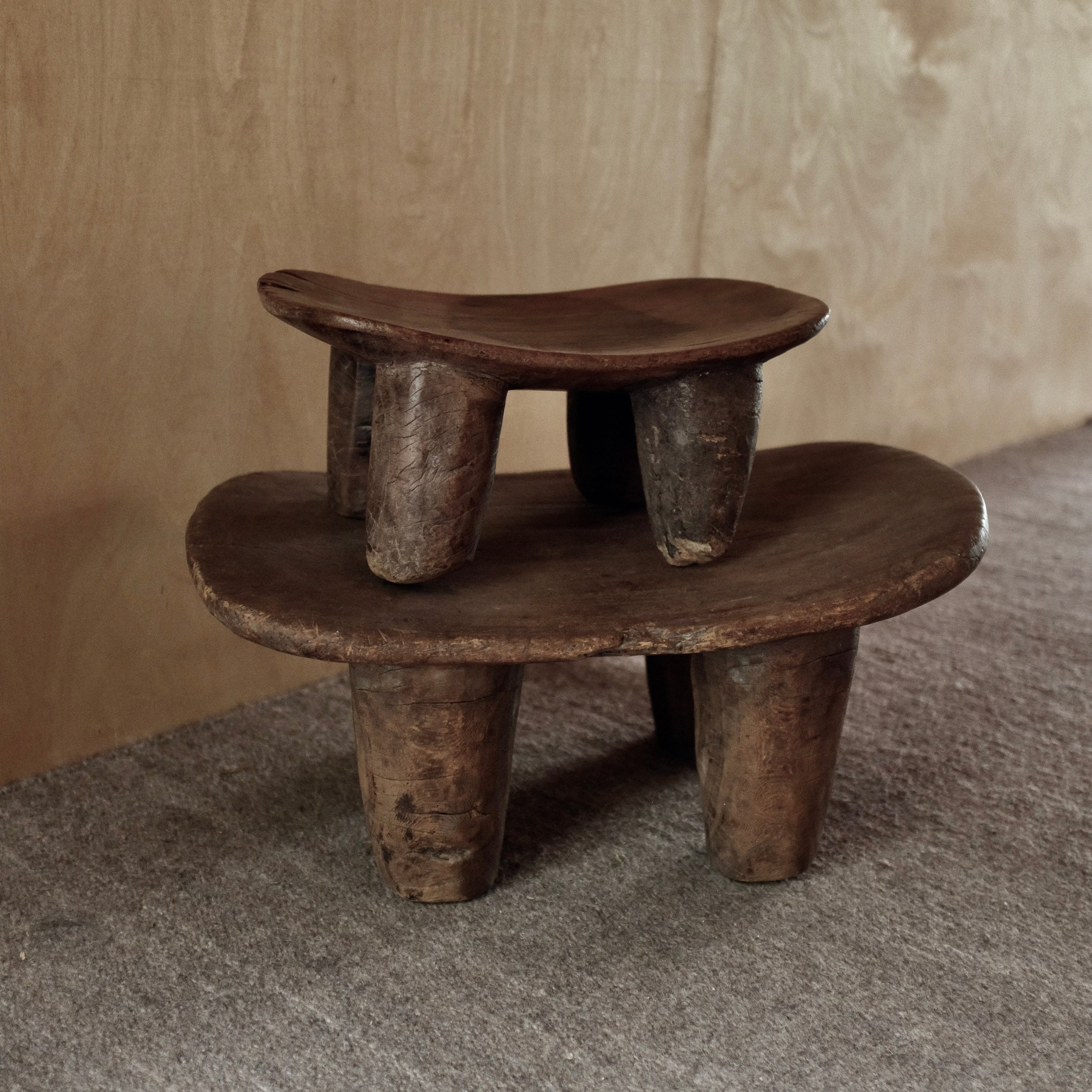 Rare Antique African Senufo Stool