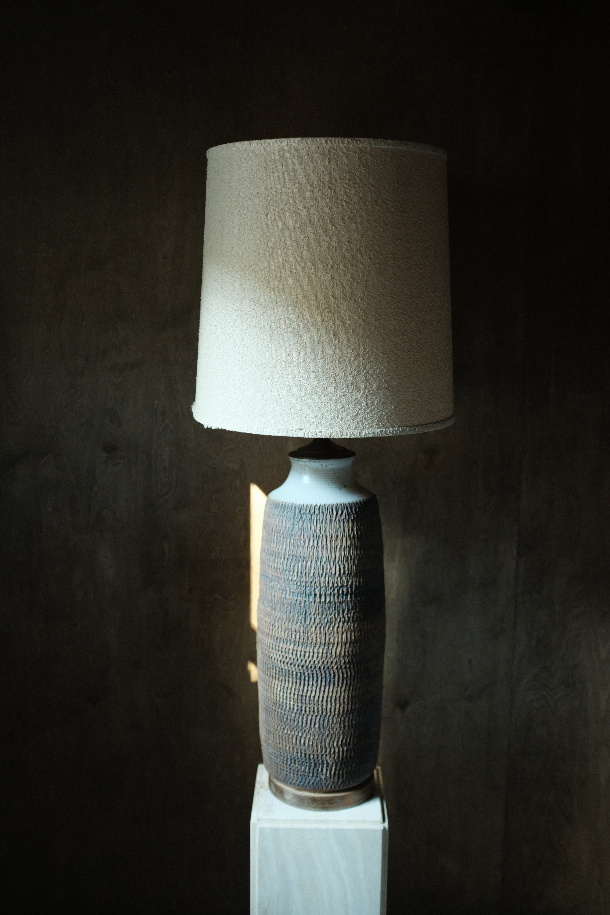 Vintage Ceramic Statement Floor Lamp