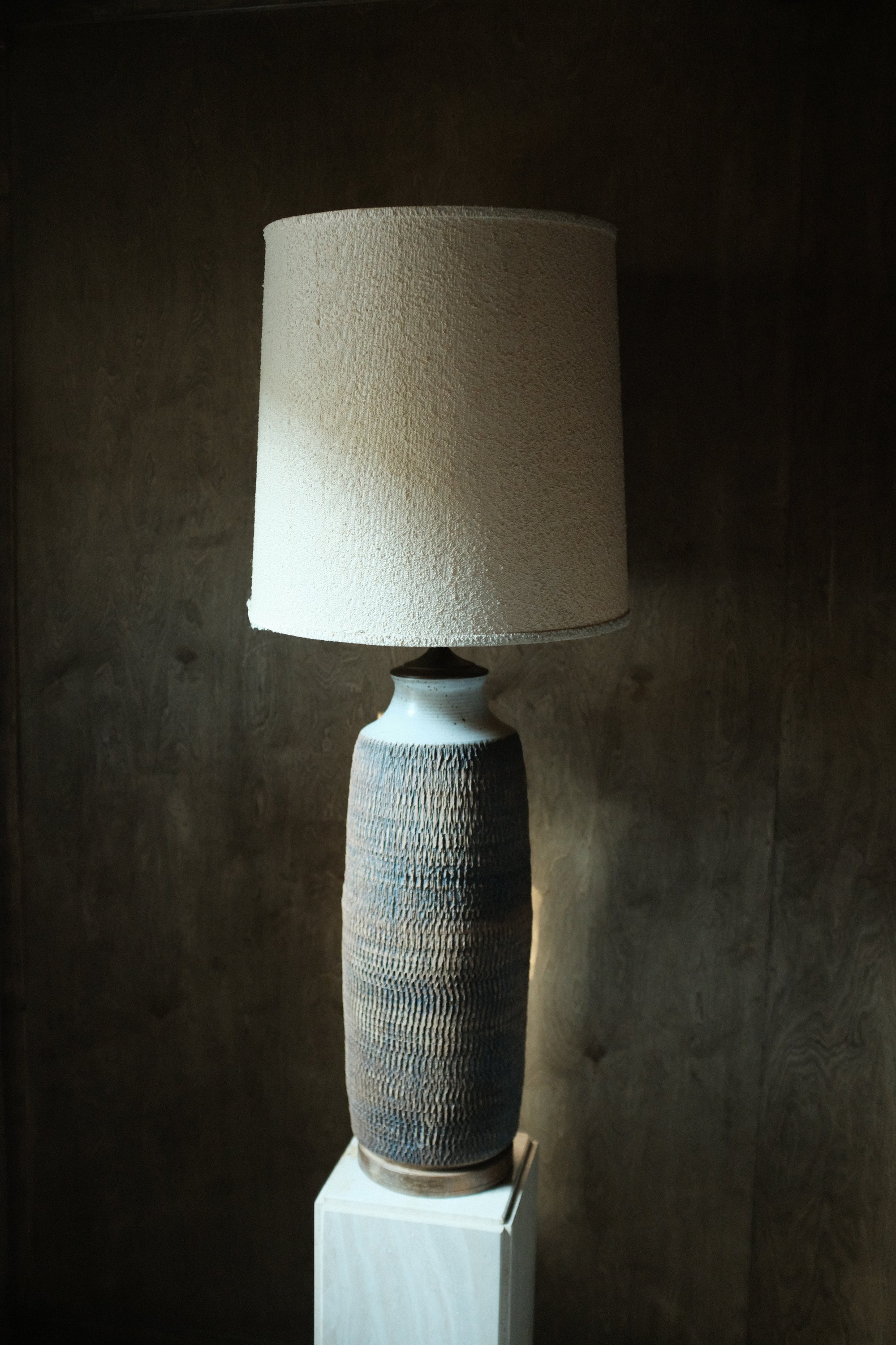 Vintage Ceramic Statement Floor Lamp