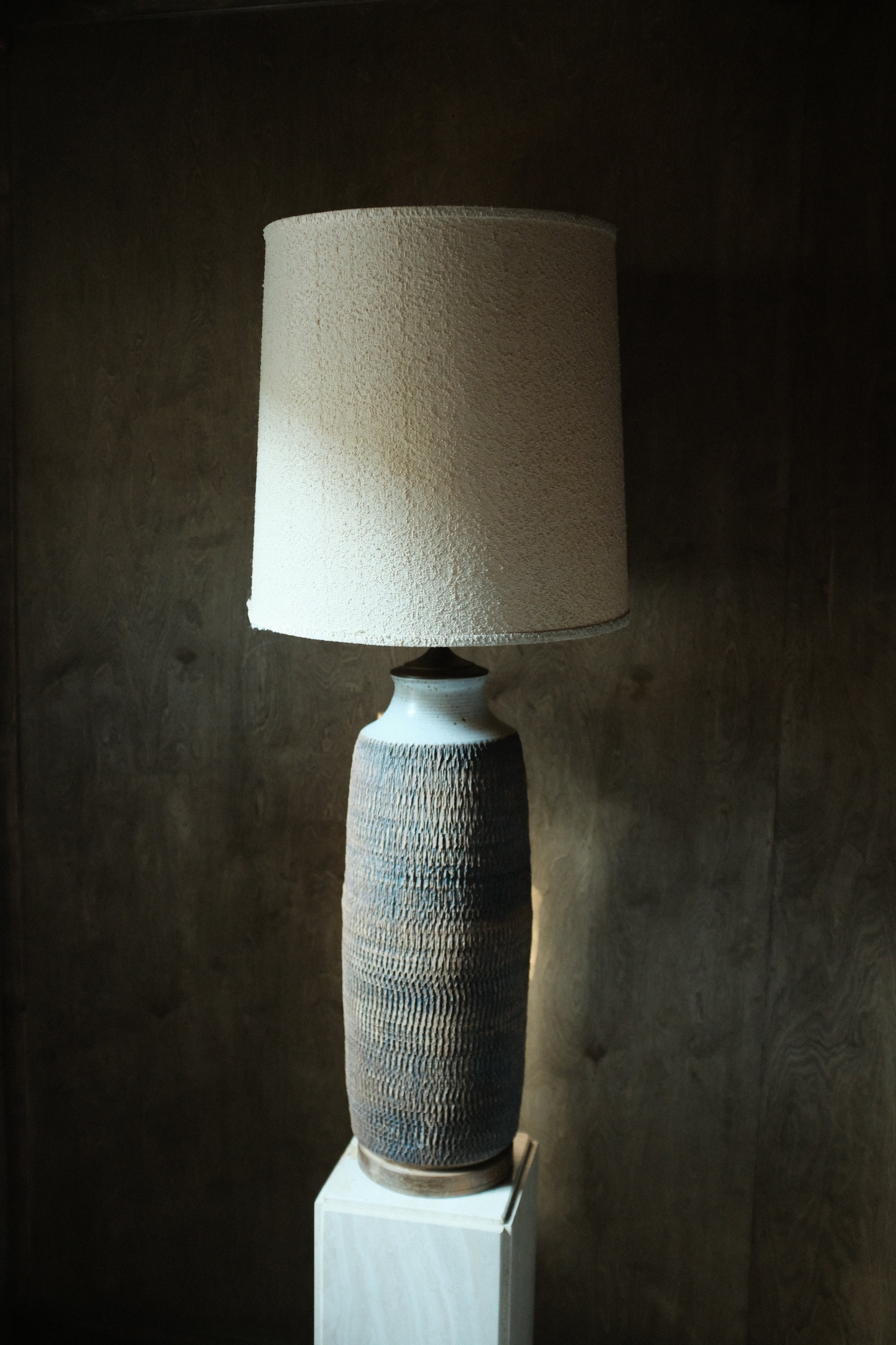 Vintage Ceramic Statement Floor Lamp