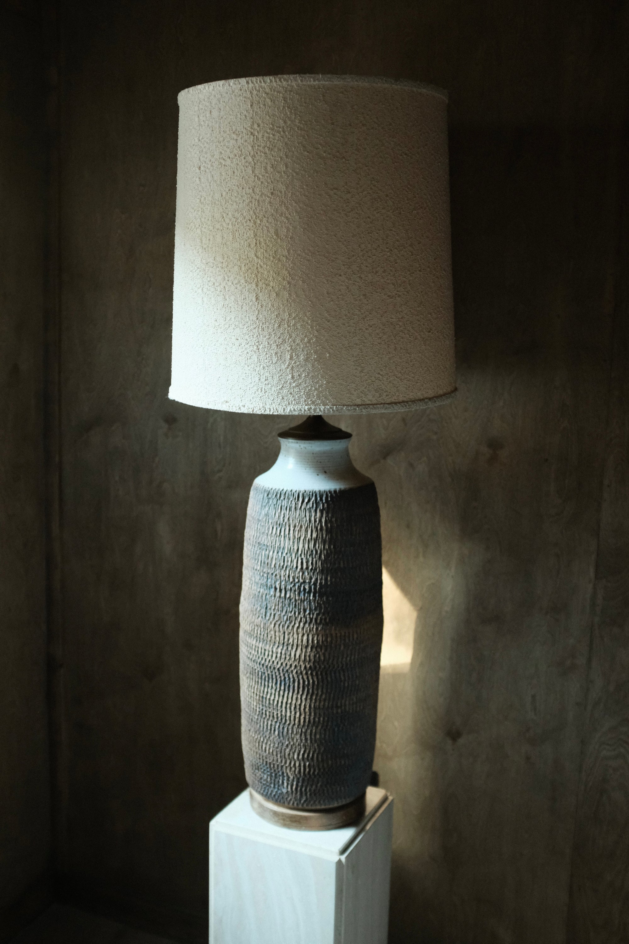 Vintage Ceramic Statement Floor Lamp