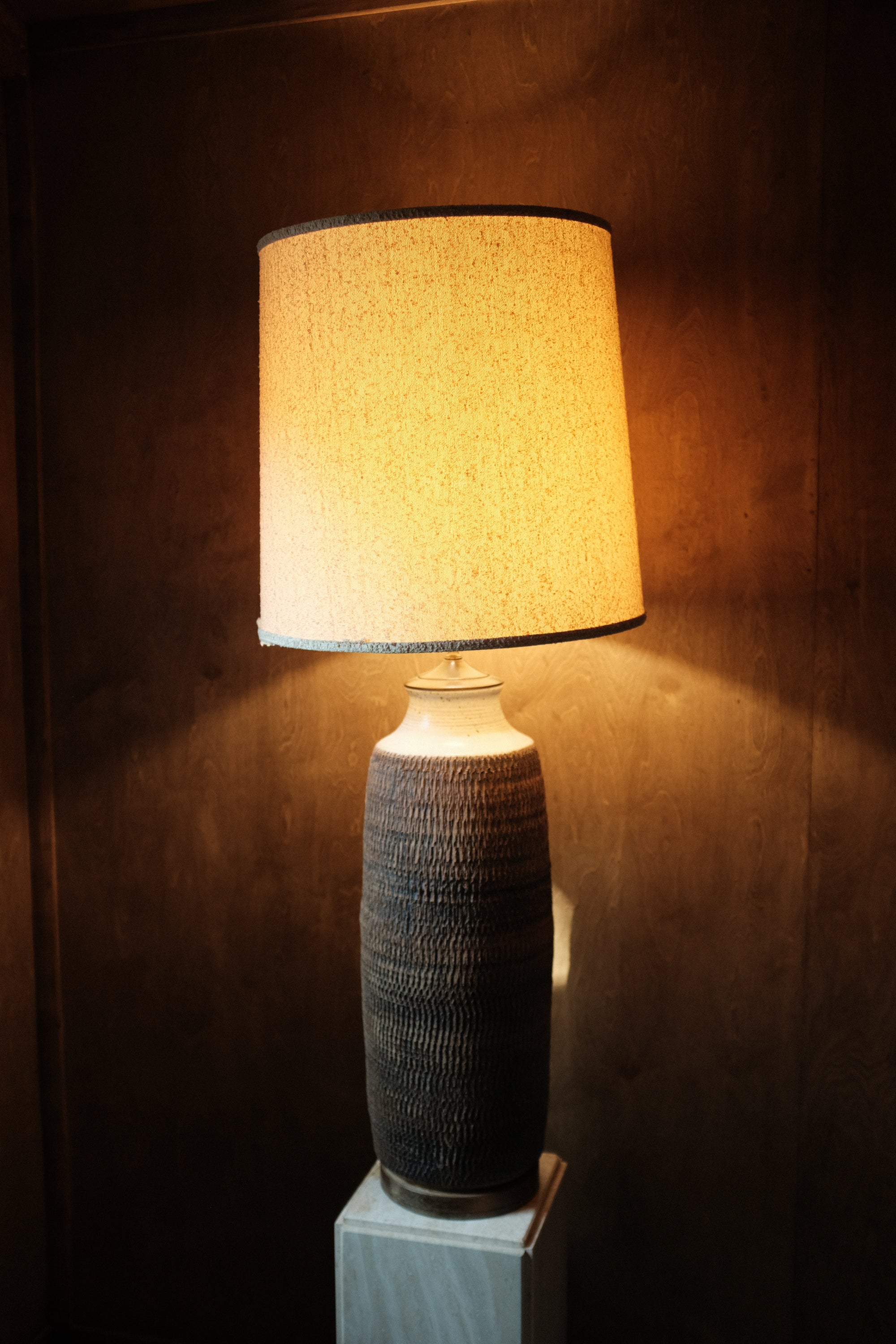 Vintage Ceramic Statement Floor Lamp