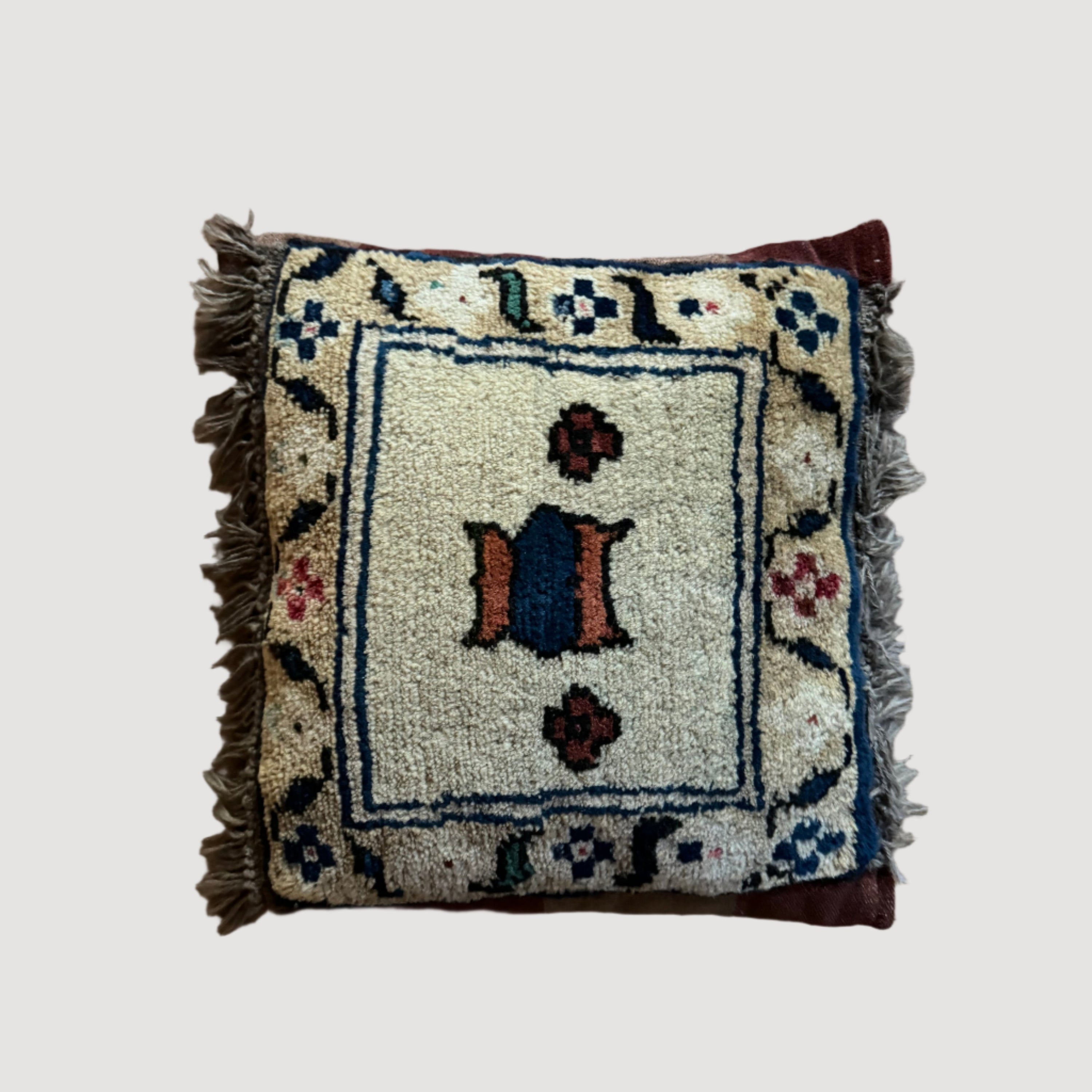 One of a Kind Handwoven Throw Pillow