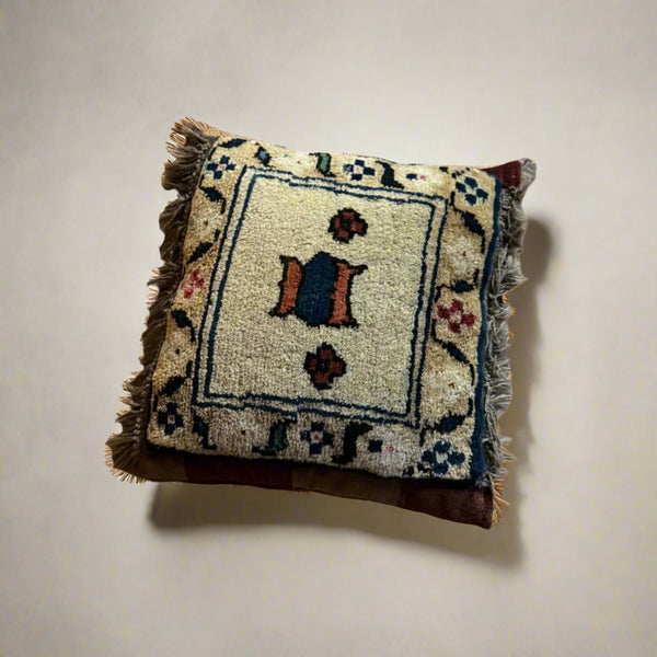 One of a Kind Handwoven Throw Pillow