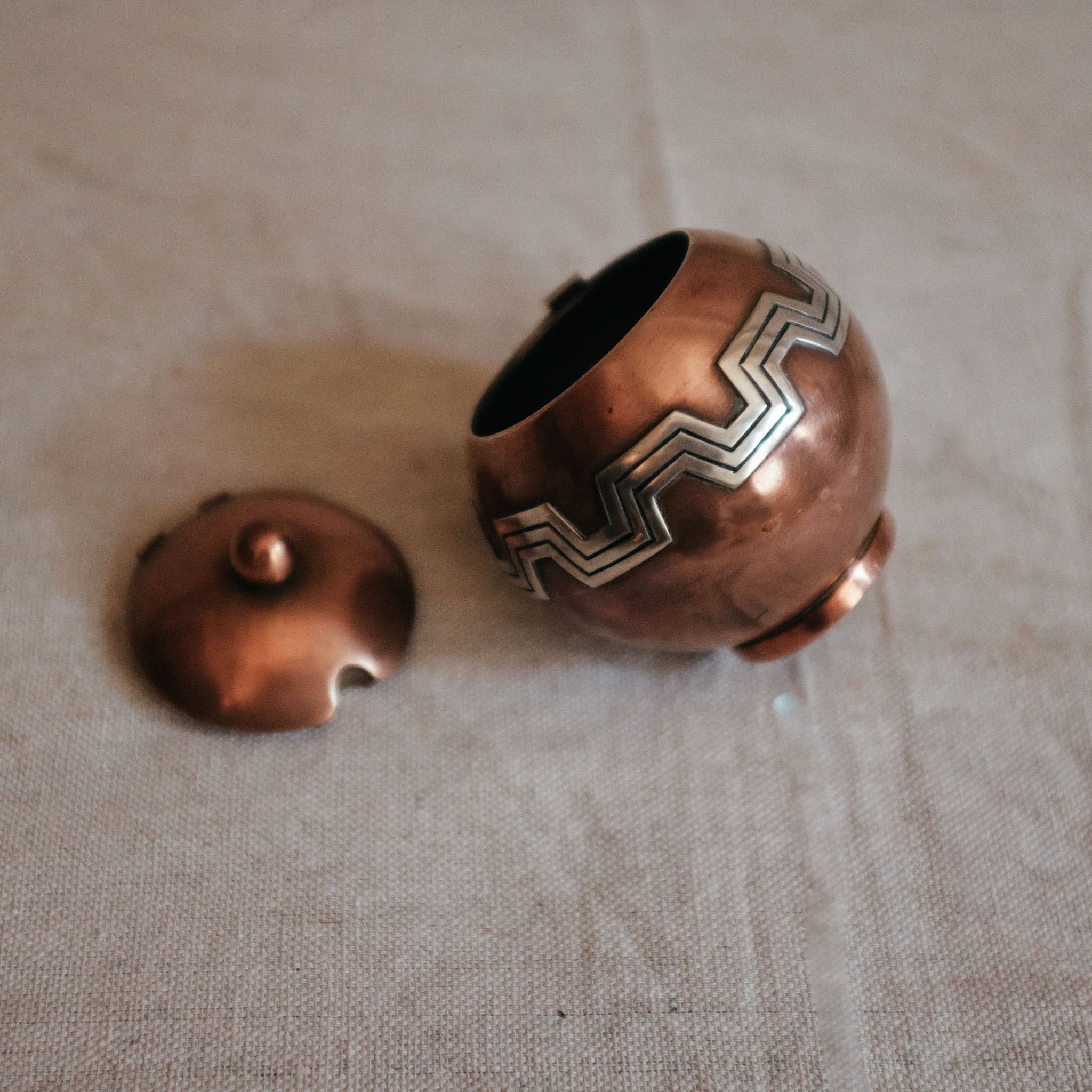 Coffee Service by Ana Maria Nunez De Brilanti for Plateria Victoria, Mexico 1940s